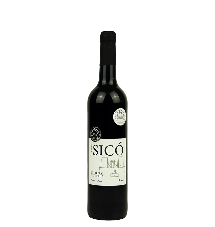 Bottle of Encosta da Criveira Reserva, a Terras de Sicó red from Penela